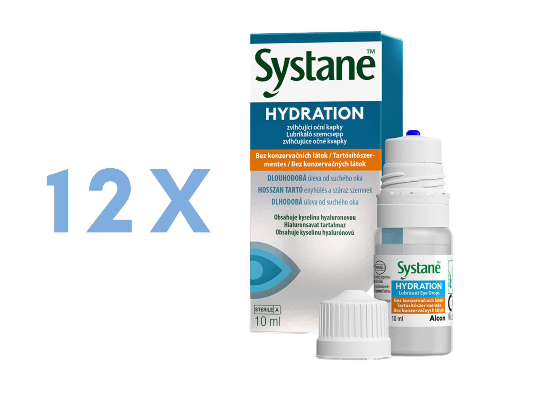 Systane Hydration Sin Conservantes 12 X 10 Ml