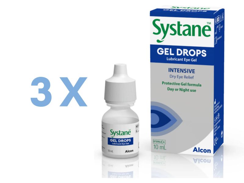 Systane Gel Drops (3 x 10 ml)