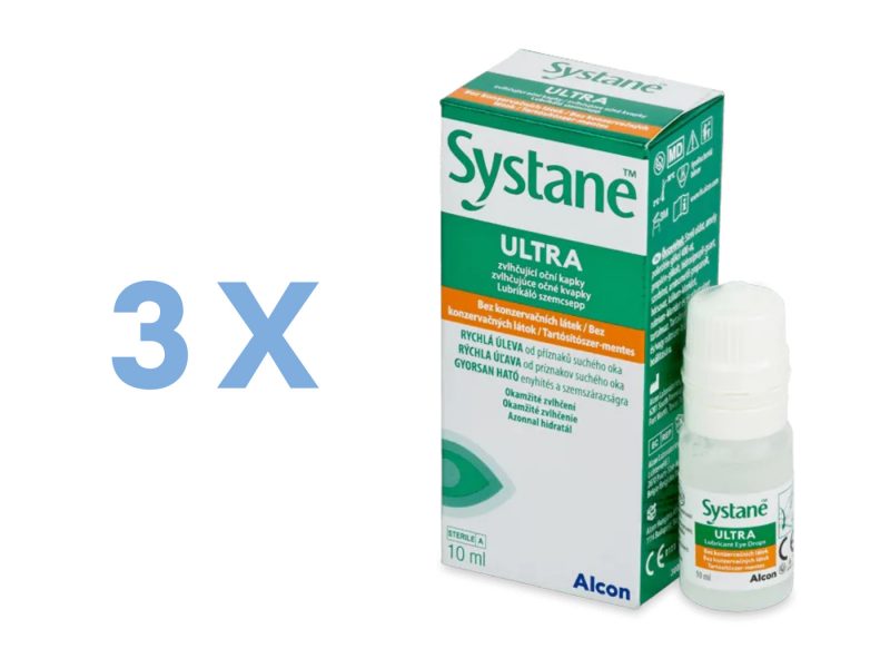 Systane Ultra sin conservantes (3 x 10 ml)