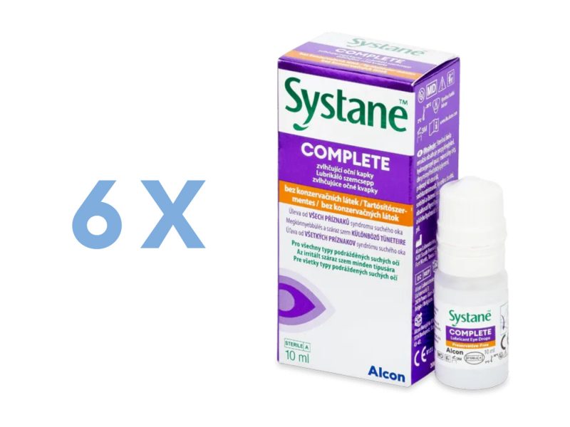 Systane Complete sin conservantes (6 x 10 ml)