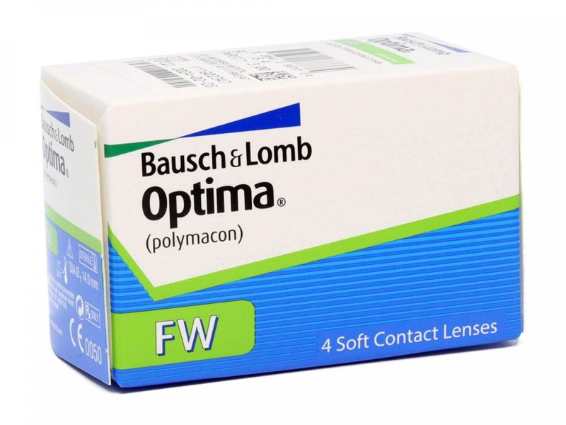 Optima FW (4 unidades), 3 lentillas mensuales