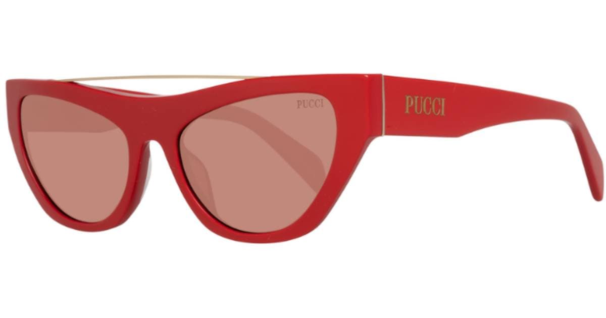 Gafas de sol rojas Emilio Pucci